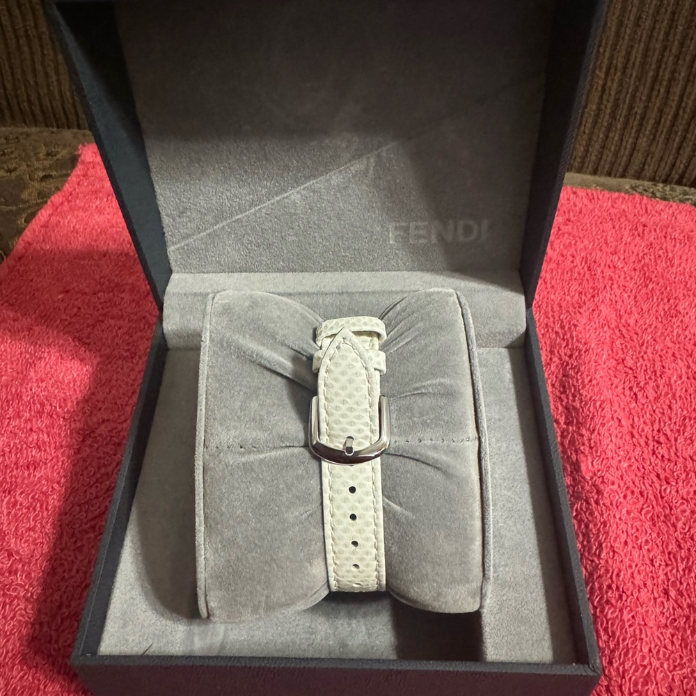 Fendi 28MM Stainless Steel & Leather-Strap Watch - Picture 4 of 4